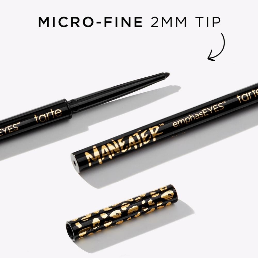Brown Waterproof Eyeliner Tarte Maneater EmphasEYES Precision Brown Eyeliner 🆕 - Picture 2 of 8